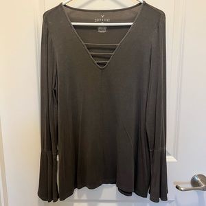 Dark gray American Eagle long sleeve